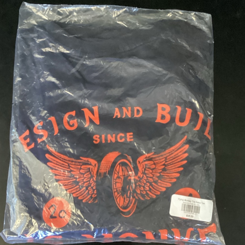 Gas Monkey Garage Flying Tire T Shirt 2XL/XXL
